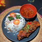 White Rice and Beans with turkey